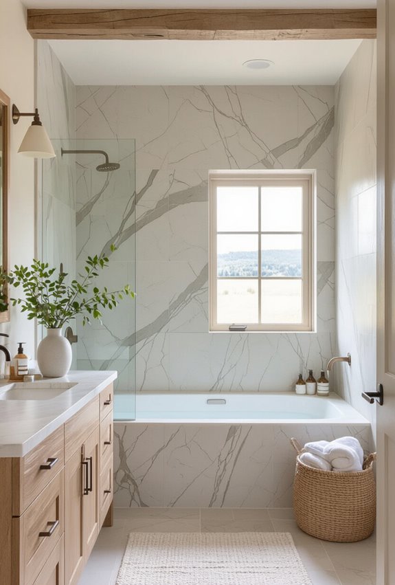 muted marble matte finishes