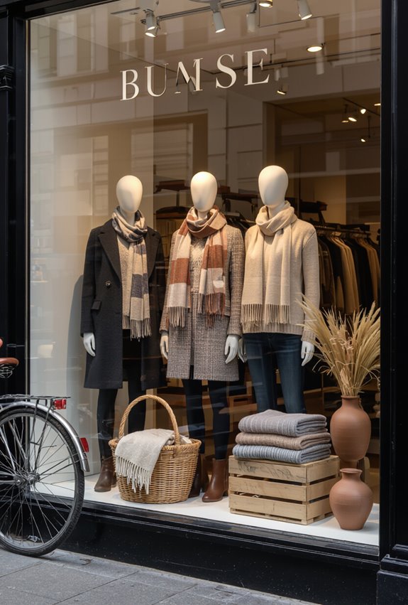 narrative focused rotating seasonal vignettes