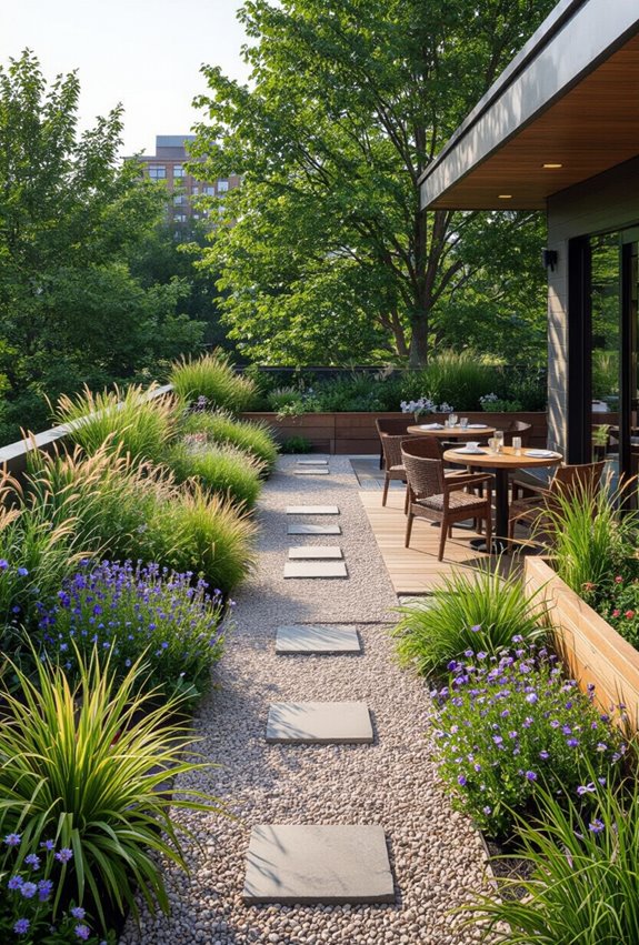 native plant green roof