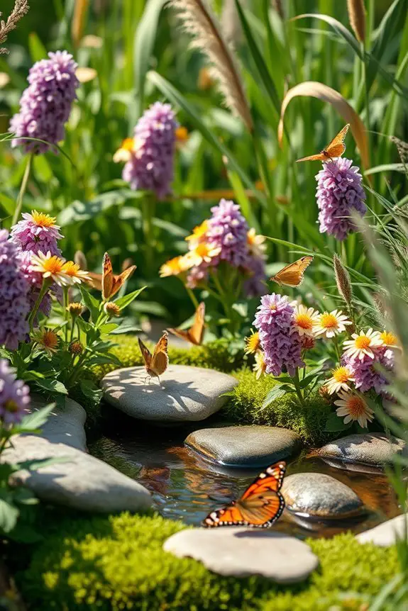 native plants supporting pollinators