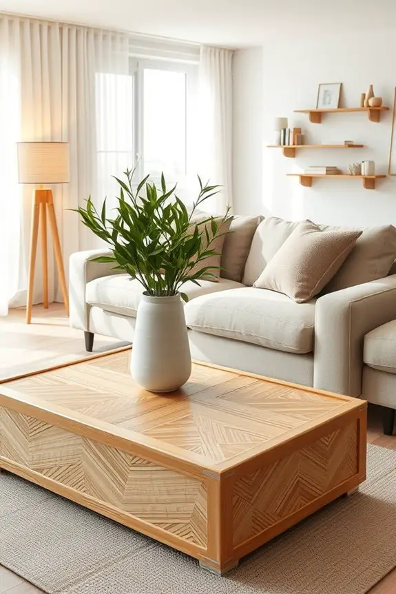 natural bamboo decor accents