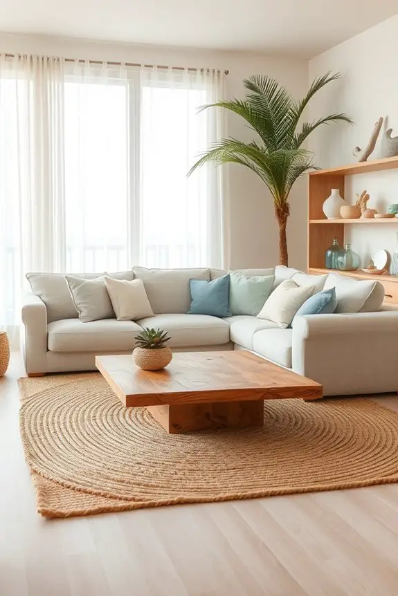 natural coastal living elements
