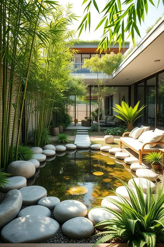 natural cooling courtyard design