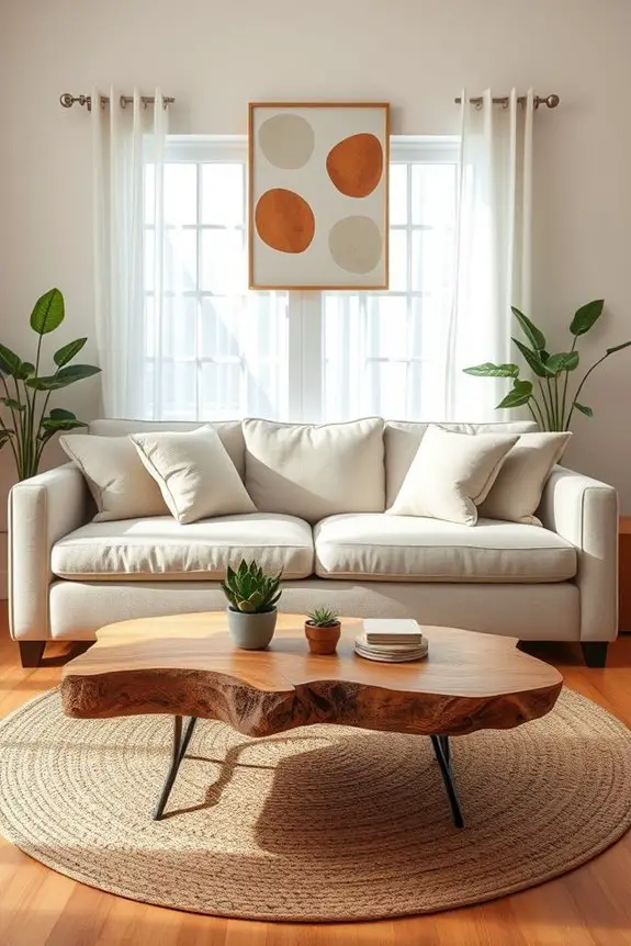 natural decor enhances tranquility