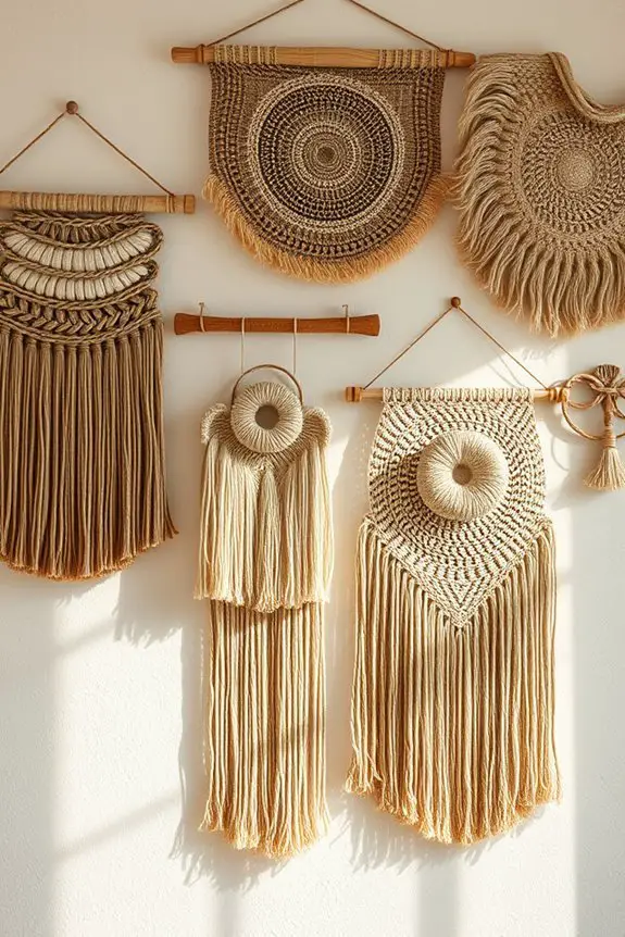 natural fiber wall decor