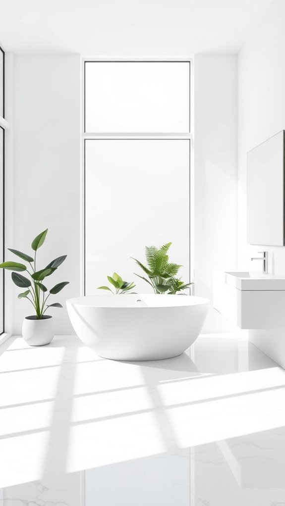 natural light bathroom sanctuary