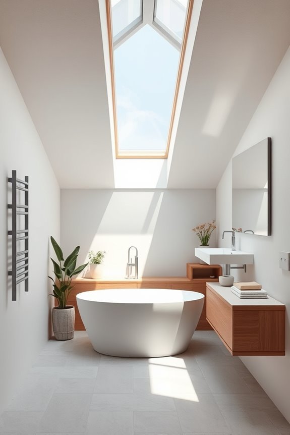 natural light bathroom transformation