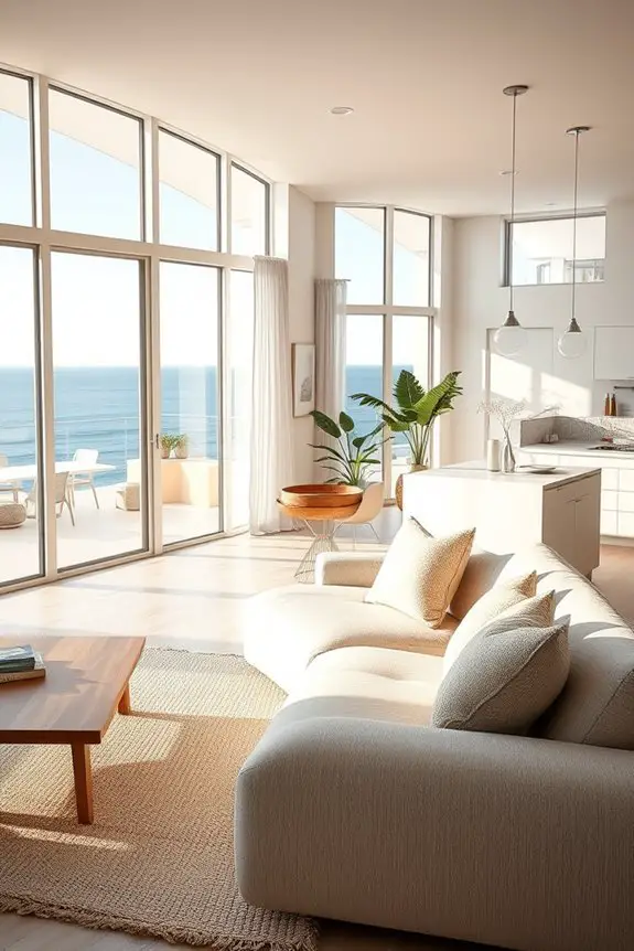 natural light beach oasis