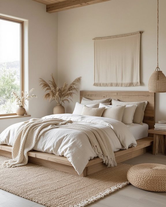 natural materials create warmth