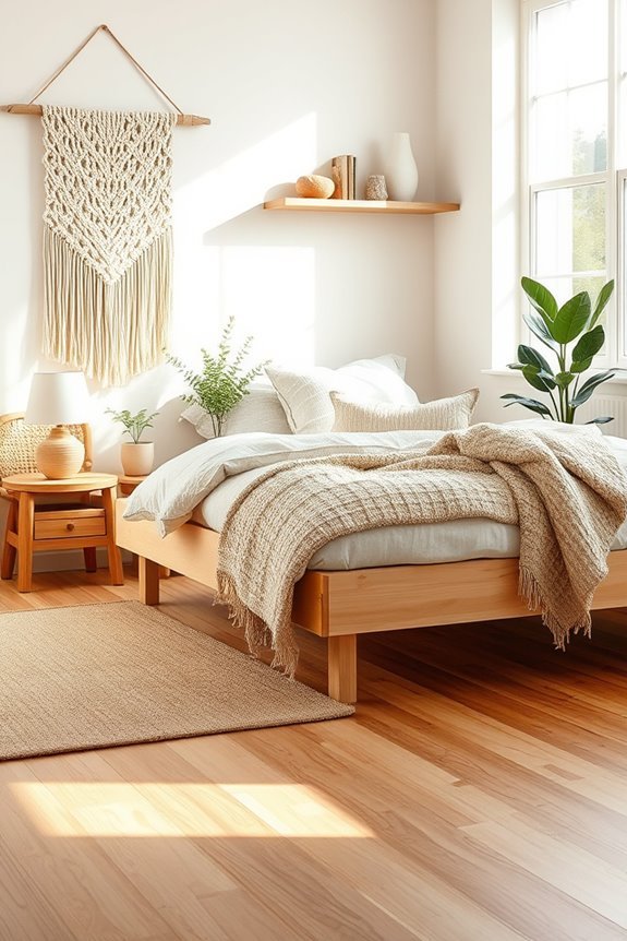 natural materials for serenity