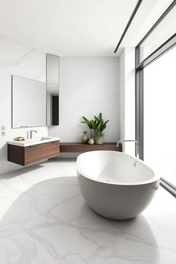 natural stone bathroom elegance