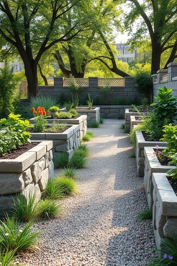 natural stone garden elegance