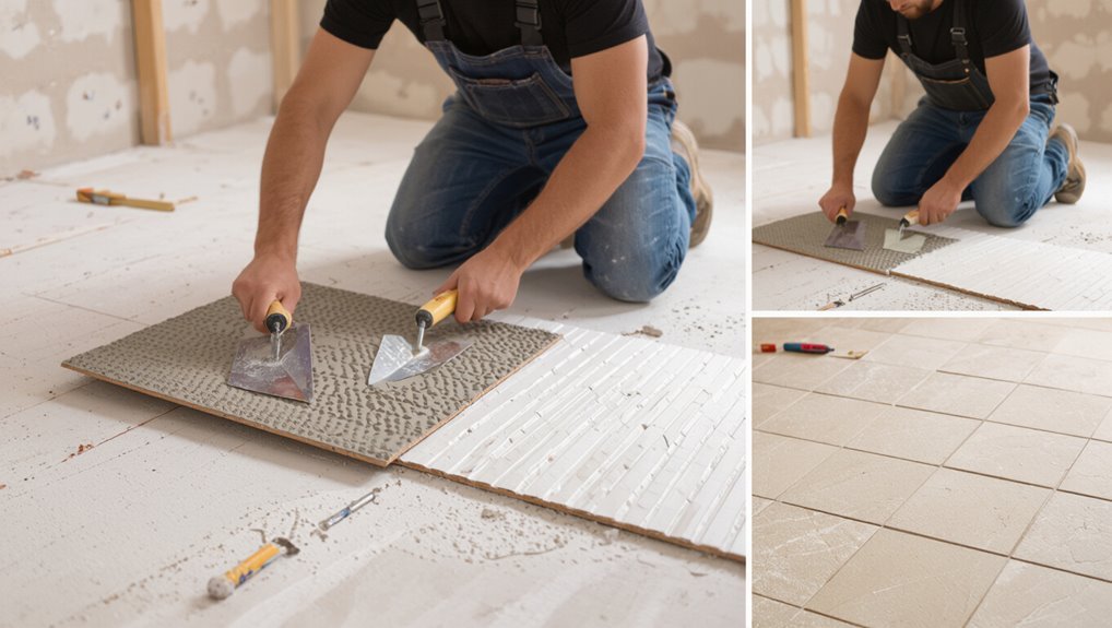 natural stone installation process