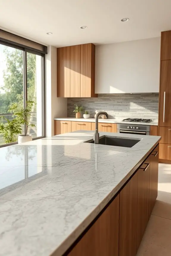 natural stone kitchen elegance
