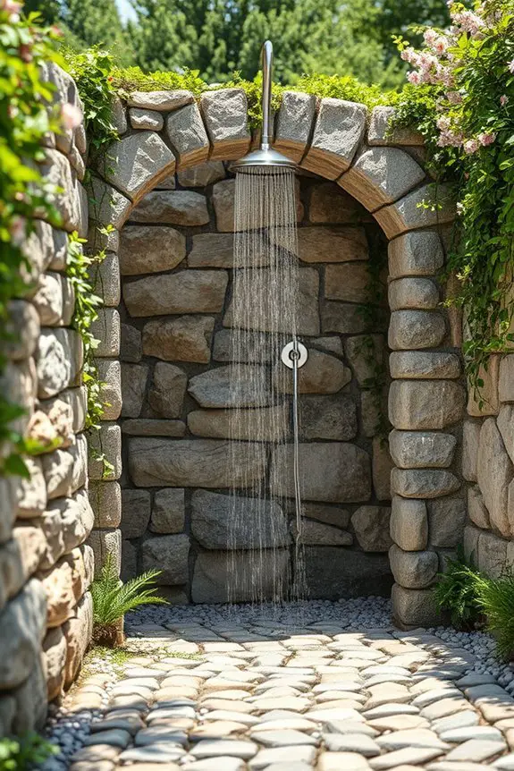 natural stone shower oasis