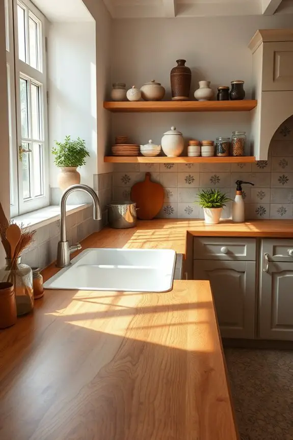 natural warmth for kitchens