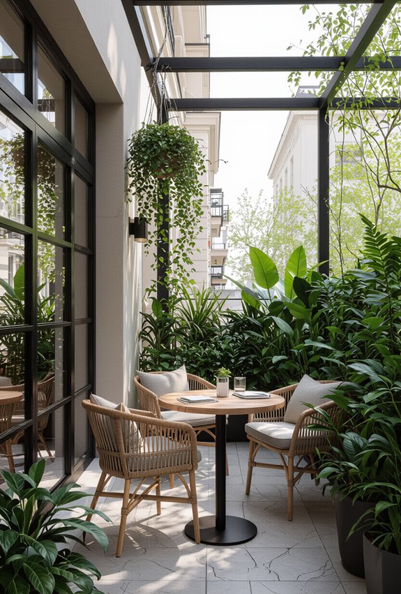 nature guided seating flow