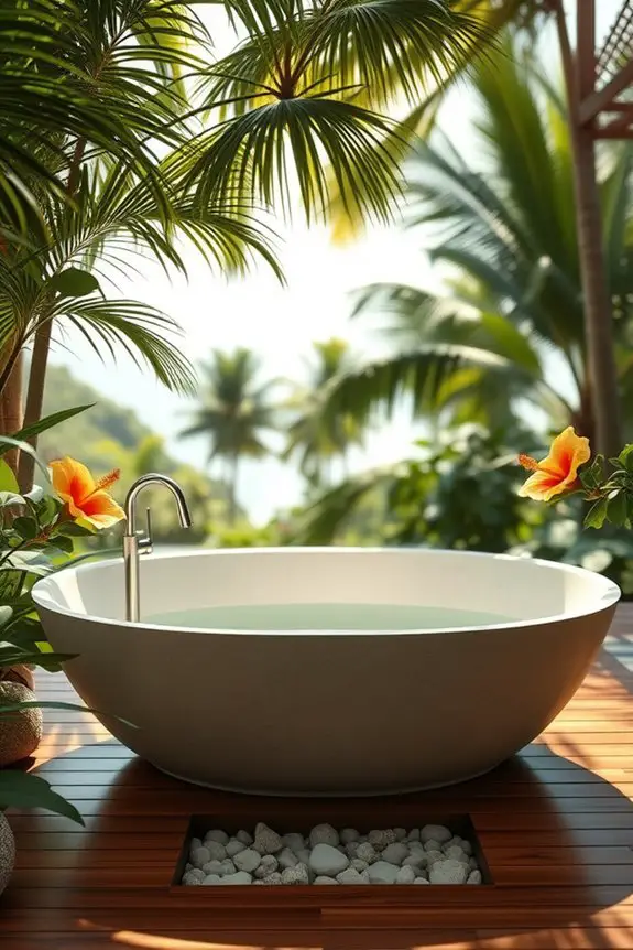 nature immersed bathing retreat