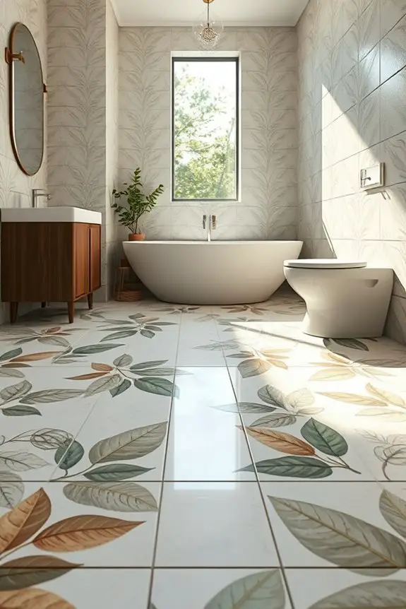 nature inspired bathroom design