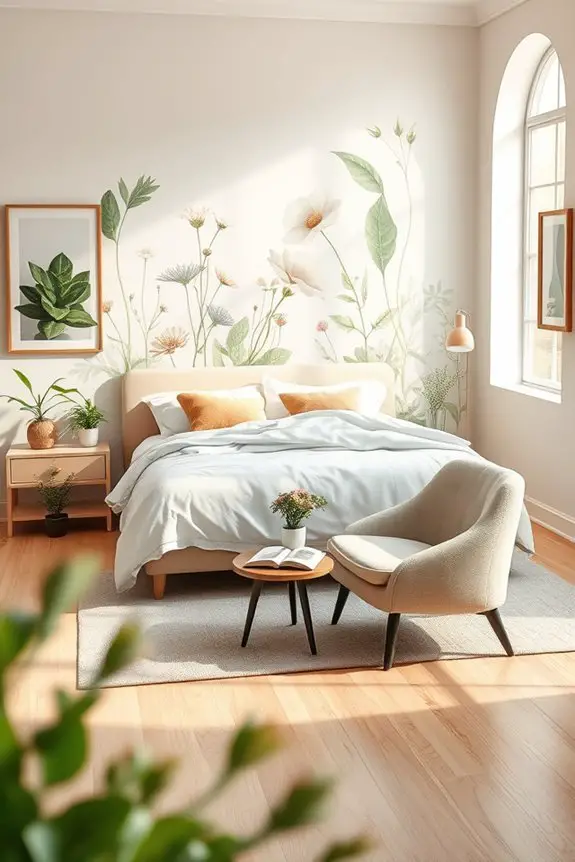 nature inspired bedroom decor