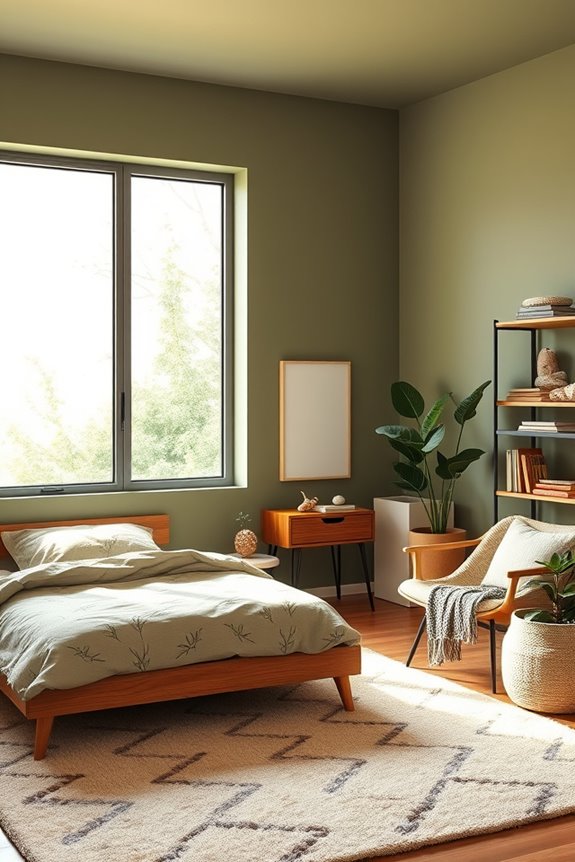 nature inspired bedroom retreat