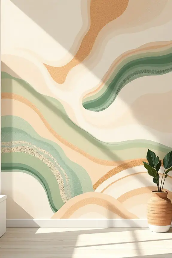nature inspired calming decor
