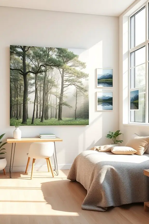 nature inspired college decor