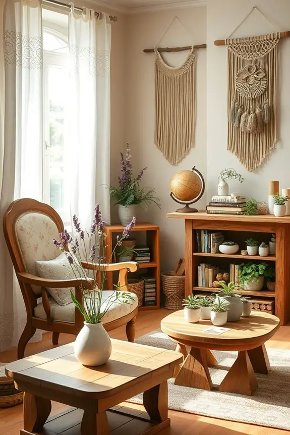 nature inspired cozy decor