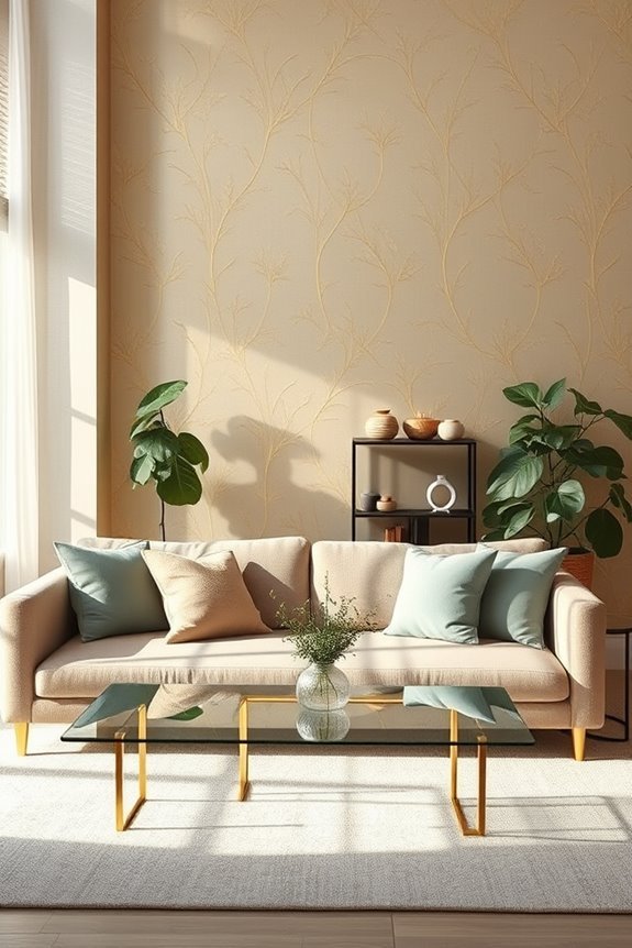nature inspired gold elegance