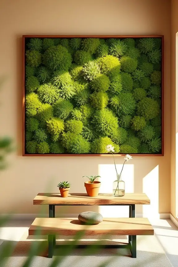 nature inspired indoor decor