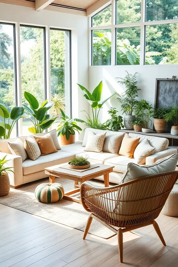 nature inspired indoor decor