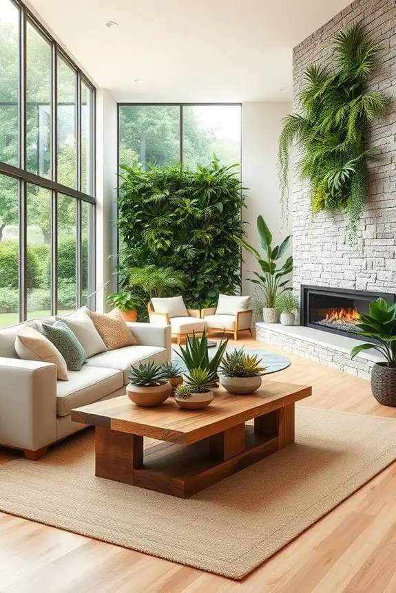 nature inspired indoor living