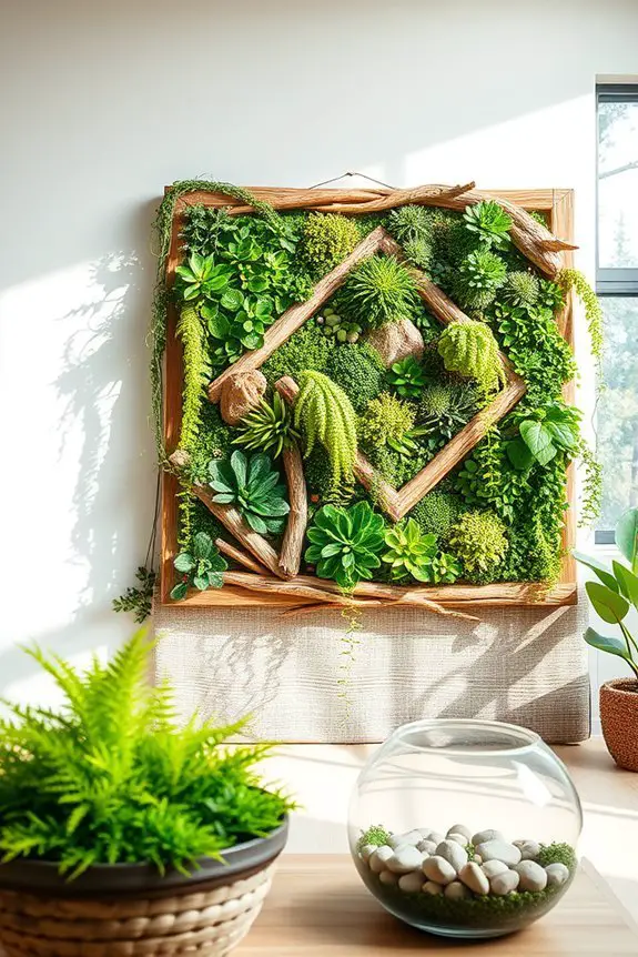 nature inspired indoor transformation art