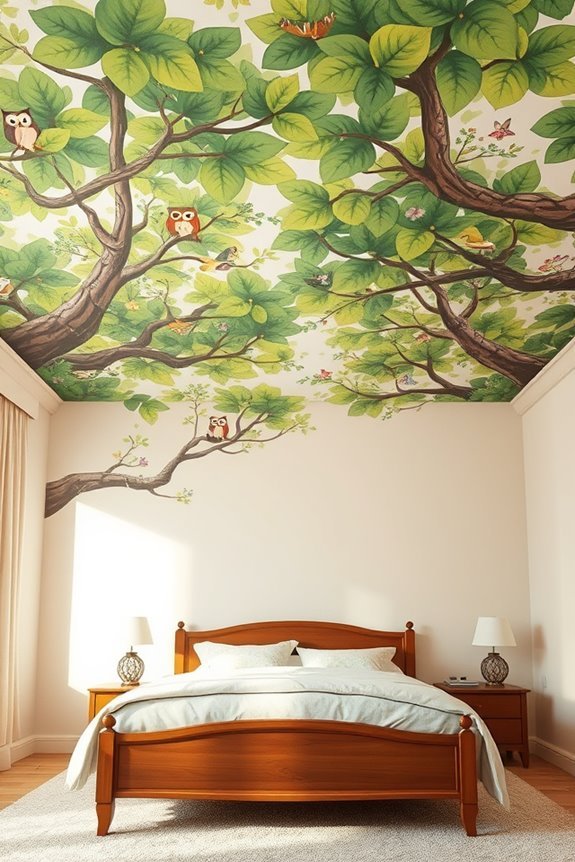 nature inspired interactive murals