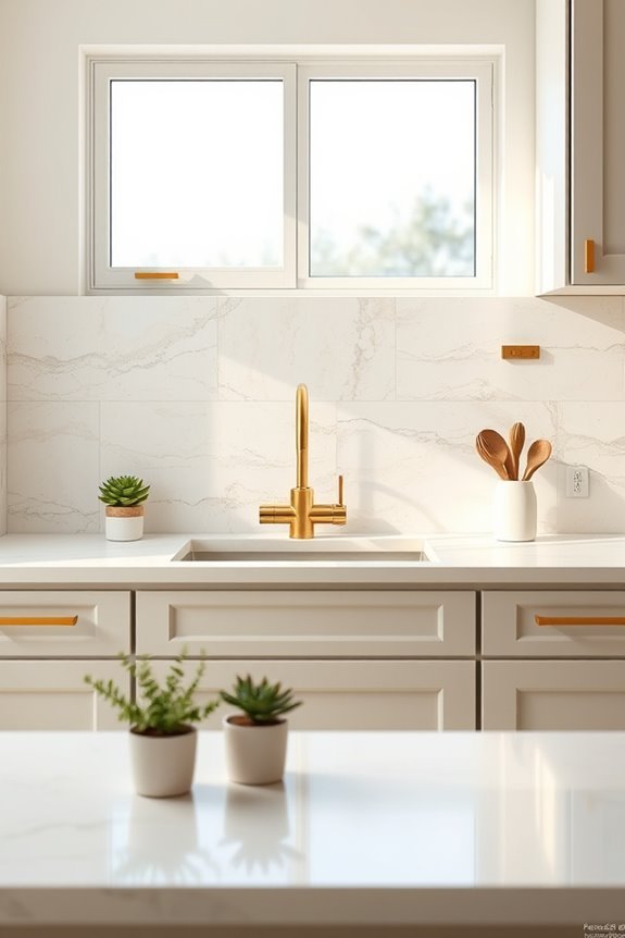 nature inspired kitchen backsplashes