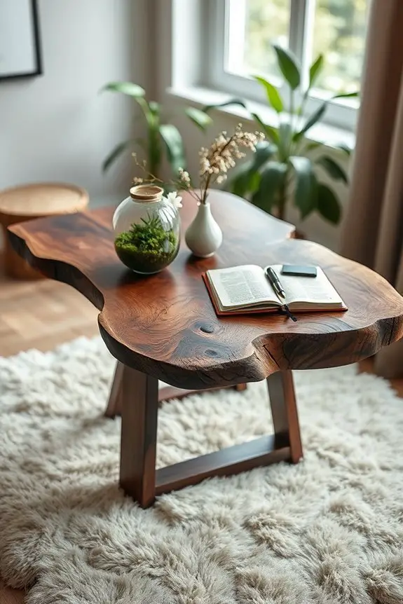 nature inspired live edge elegance