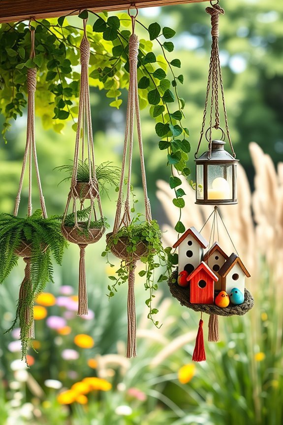 nature inspired outdoor decor