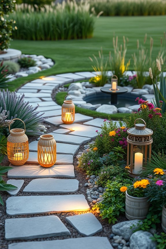nature inspired solar lanterns illuminate