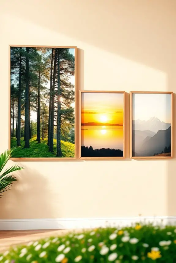 nature inspired wall art