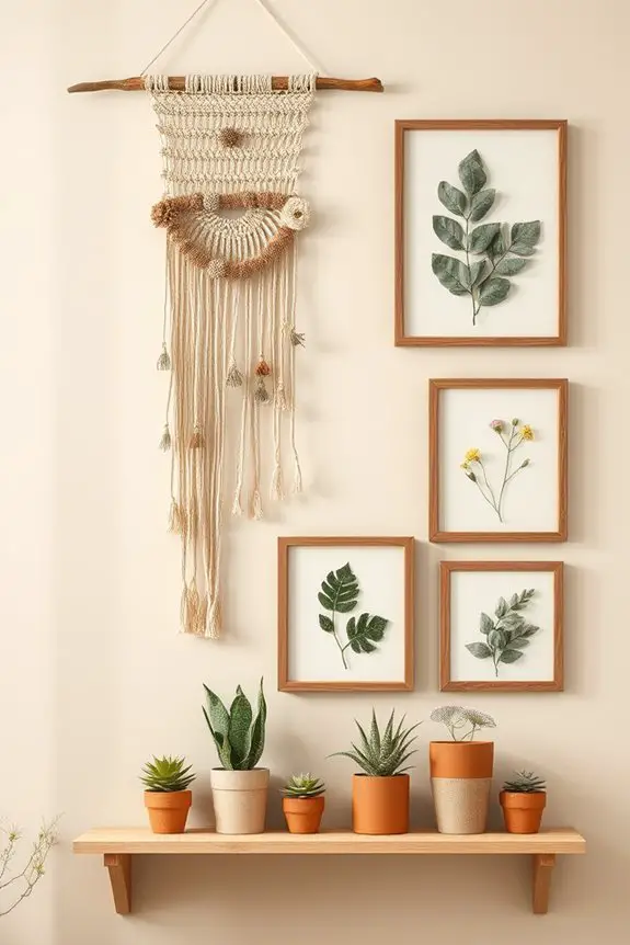 nature inspired wall d cor ideas