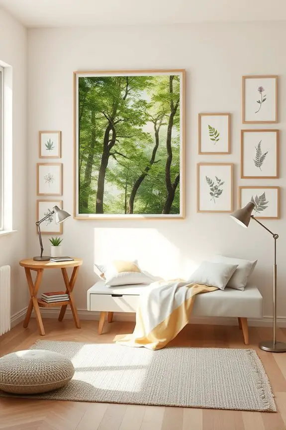 nature inspired wall decor