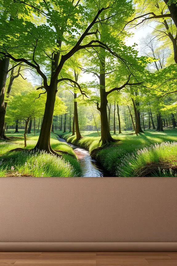 nature inspired wall transformations
