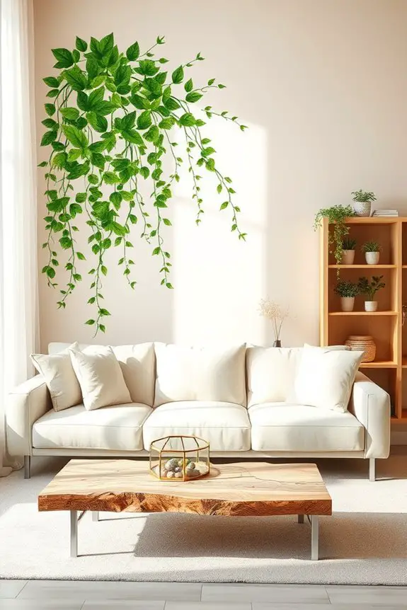 nature inspired wall transformations