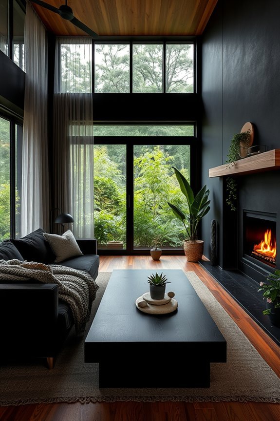 nature meets dark elegance