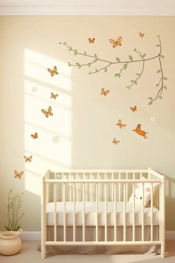 nature themed nursery decor