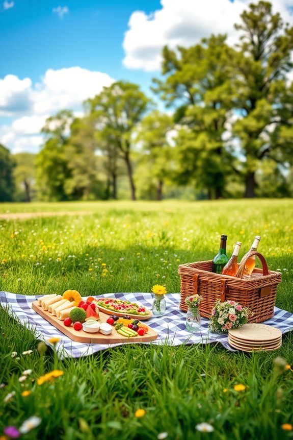 nature walk and picnic