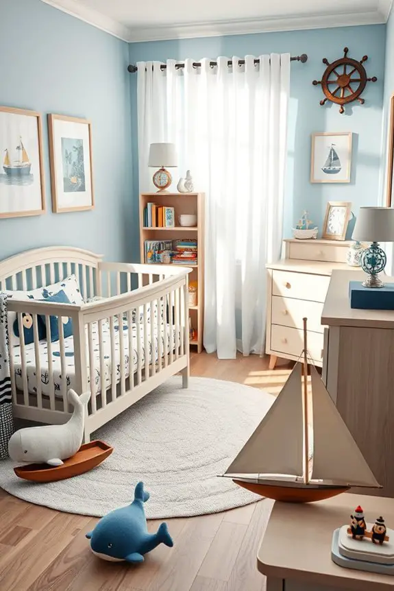 nautical adventure nursery decor