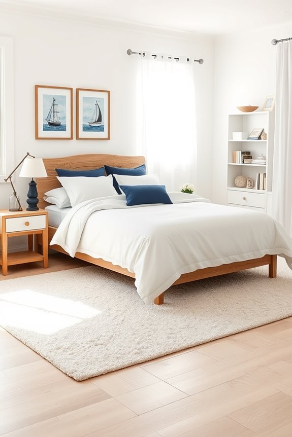 nautical coastal bedroom decor