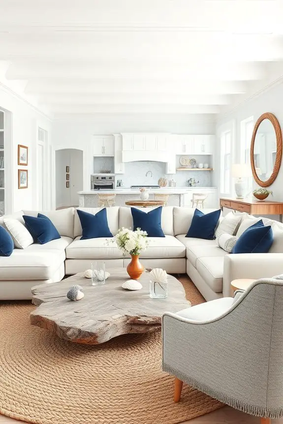 nautical themed coastal decor elements