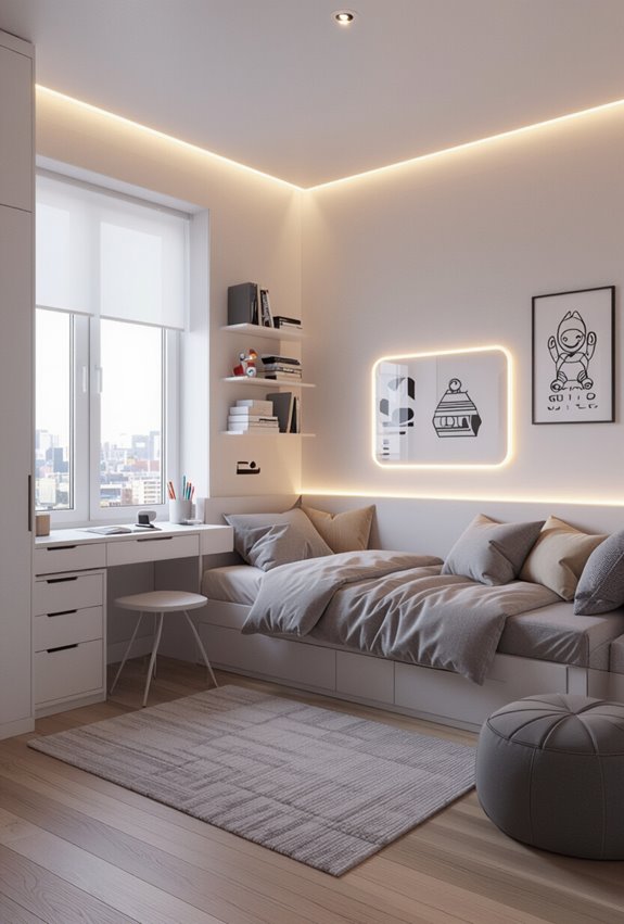 neon and led accents